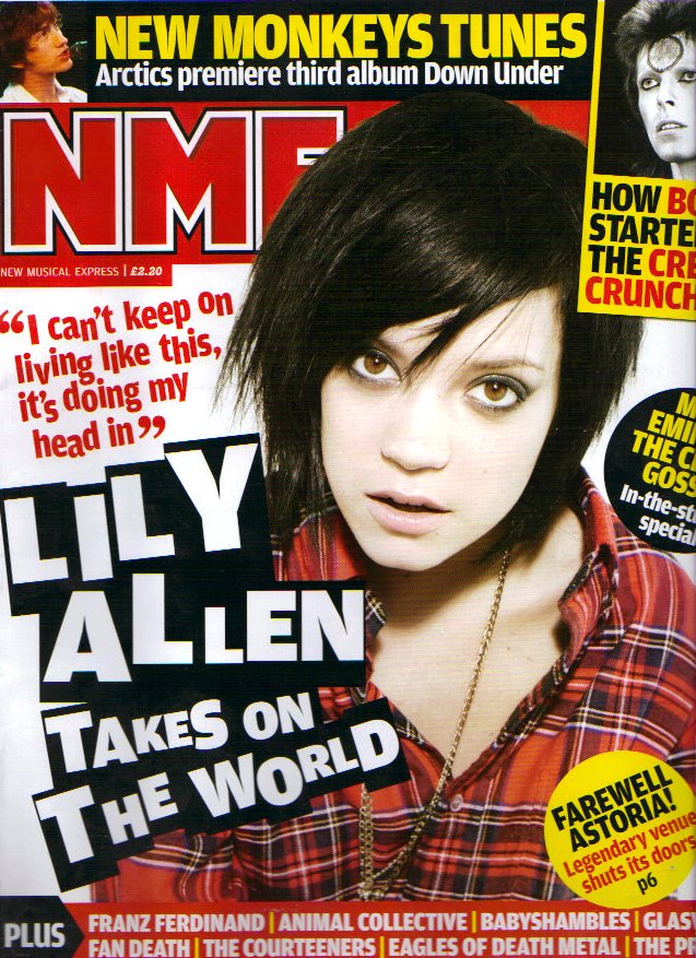 nme magazine cover. Front Cover Analysis. NME